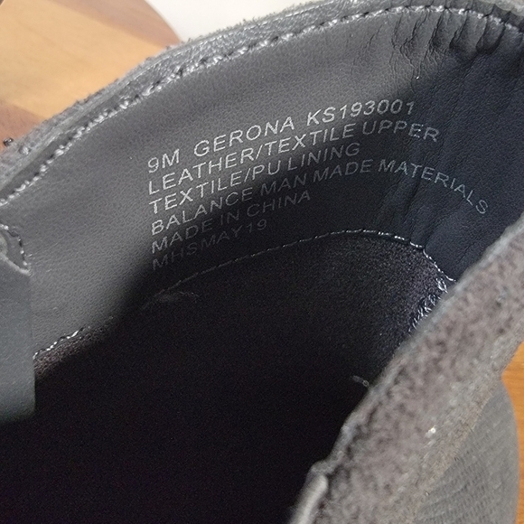 NEW Kenzie Gerona Dark Gray Ankle Boots Women's Size 9 - Picture 14 of 15